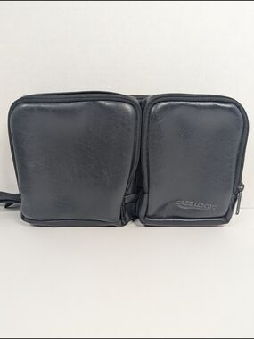 Case Logic Black Faux Leather CD Case & CD Player Holder Carrier